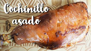 Cochinillo asado al horno en casa paso a paso [upl. by Orlosky]