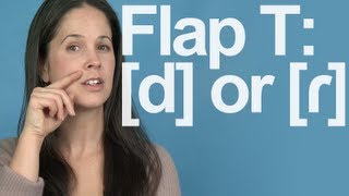 Flap T Really a D Sound American English Pronunciation [upl. by Iahk]