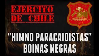 Himno Paracaidistas  Ejército de Chile LETRA [upl. by Nuyh]