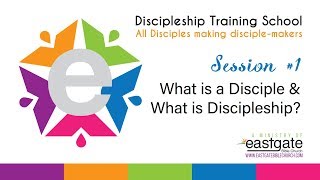 Discipleship Training 1  What Is A Disciple amp What Is Discipleship [upl. by Elihu333]