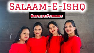 SalaamEIshq Song  Dance performance  SalaamEIshq movie  Easy step [upl. by Akcebar]