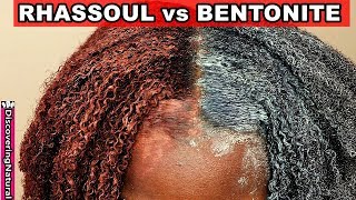 Rhassoul Clay vs Bentonite Clay  Which is Best for Natural Hair [upl. by Ynotna]