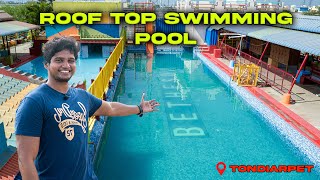 Tondiarpet Roof Top Swimming  vlog [upl. by Rinee]