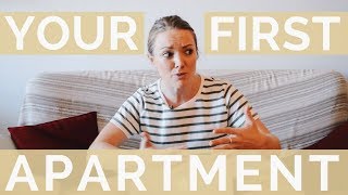 TIPS FOR RENTING YOUR FIRST APARTMENT  9 Money Tips To Help You Prepare [upl. by Namaj]