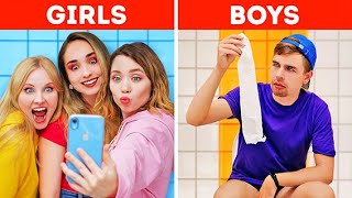 BOYS vs GIRLS WHO WINS – Real differences you can relate to by La La Life [upl. by Jacquetta]