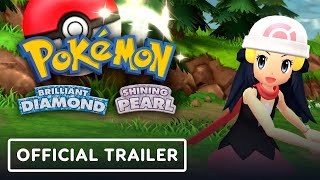 Pokemon Brilliant Diamond amp Shining Pearl  Official Trailer [upl. by Aloiv]