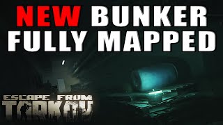 Full Map to New Reserve Bunker  Escape from Tarkov Reserve Bunker Guide [upl. by Andris]