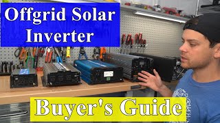 Offgrid Solar Inverter Buyers Guide for Beginners [upl. by Artim]