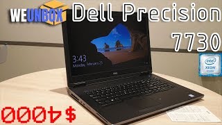 Unboxing Dell Precision 7730  A 4000 Xeon LaptopWorkstation [upl. by Slade583]