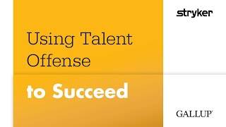 Stryker Uses Talent Offense to Succeed  Gallup [upl. by Devlin959]