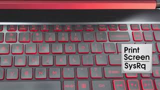 How to take a screenshot on laptop Acer Nitro 5 2021 [upl. by Harday139]