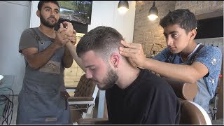 ASMR Turkish Barber FaceHead and Body Massage 173 [upl. by Yditsahc945]