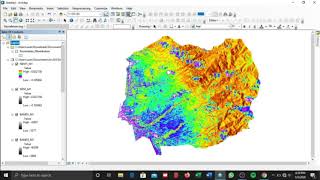 Tutorial Membuat Land Surface TemperatureLST dengan Citra Landsat 8 by ArcMap GIS [upl. by Kopp]