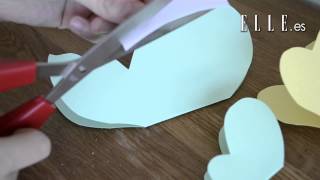 Mariposas de papel  DIY  Elle España [upl. by Rainie]