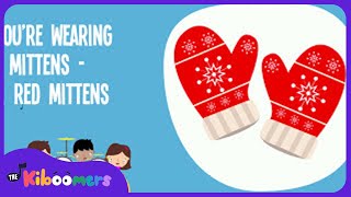 Mittens Colors Lyric Video  The Kiboomers Preschool Songs amp Nursery Rhymes for Winter [upl. by Johppah]