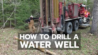 Watch a Water Well Being Drilled [upl. by Sairahcaz711]