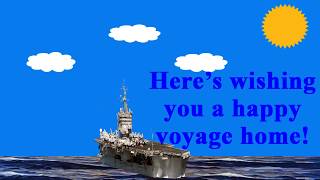 Anchors Aweigh SingAlong With Lyrics [upl. by Delano]