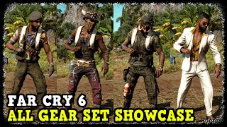 Far Cry 6 All Gear Set Showcase Character Customization Options [upl. by Niowtna]