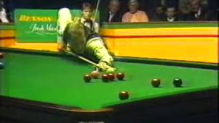 Irish Masters Snooker Final 1989 Stephen Hendry vs Alex Higgins [upl. by Ahtoelc]