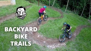 Backyard MTB Trails  Building amp Riding [upl. by Vina]