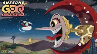 Cuphead by TheMexicanRunner in 4842  AGDQ2019 [upl. by Aihsek]