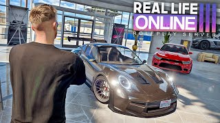 MEIN ERSTER SPORTWAGEN  GTA 5 RP Real Life Online [upl. by Calvert891]