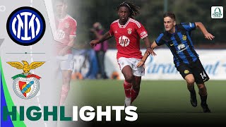 Inter vs Benfica  Highlights  UEFA Youth League 03102023 [upl. by Iinden257]