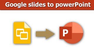 How to Convert Google Slides to PowerPoint PPT Presentation Slides [upl. by Jessamyn]