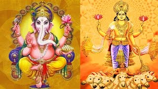 Lord Ganesh and Surya Suprabhatam  Peaceful Early Morning Chants [upl. by Kermit]