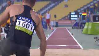 Markus Rehm breaks world record in Doha [upl. by Rebmak]