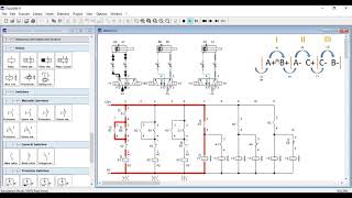 Electroneumática lógica cableada con Fluidsim [upl. by Ahsilet]