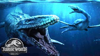 The Mosasaurus Fight Scene In Jurassic World Dominion  Why It Works [upl. by Irrem]