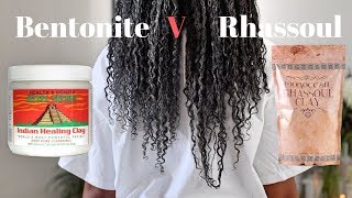 The BEST CLAY for Natural Hair Bentonite or Rhassoul Clay Wash🚿 [upl. by Kori]