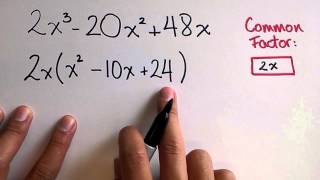 Factoring Quadratic Expressions Pt 2 [upl. by Amora]