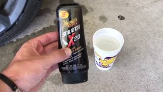 How to use Meguiars Scratch X Read Description First [upl. by Rubi]