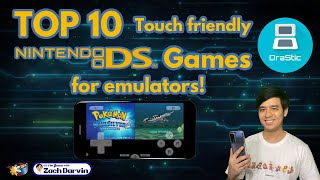 Top 10 Nintendo DS Games for Drastic Android Emulator  Touch Friendly [upl. by Anigger]