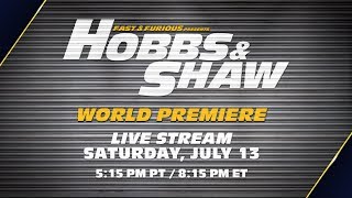 Hobbs amp Shaw World Premiere [upl. by Gonta]