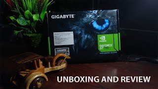 Nvidia GeForce GT 710 Graphics Crad  Unboxing and Review [upl. by Tomkins]