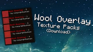 Wool Overlay Packs  Release video Download in description [upl. by Nnawtna]