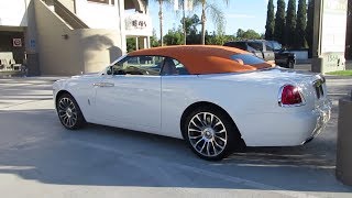 New 2020 RollsRoyce Dawn w roof operation [upl. by Oly]