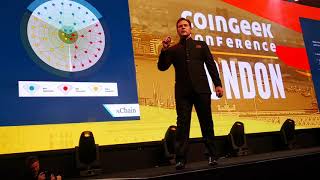 Craig Wright on Metanet Coingeek London [upl. by Ahsillek]