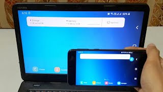 How to Connect Phone to Laptop  Share Phone Screen on Laptop [upl. by Wiskind]