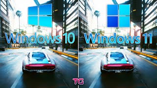 Windows 11 vs Windows 10  Test in 11 Games [upl. by Suoiluj]