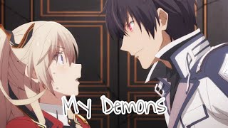 The Misfit of Demon King Academy AMV  My Demons [upl. by Milka]