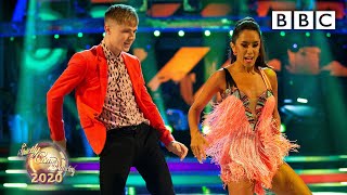 HRVY and Janette Jive to Faith  Week 1 ✨ BBC Strictly 2020 [upl. by Lulita993]