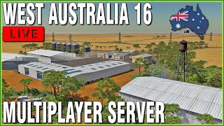 🔴LIVE 🔴 Multiplayer Farming  West Australia 16x  Farming Simulator 22 [upl. by Torbert72]