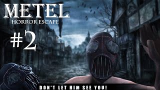 METEL HORROR ESCAPE  CHAPTER 2  HORROR GAMEPLAY [upl. by Elreath]