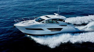 2020 Cruisers Yachts 46 Cantius Walkthrough New Model [upl. by Aihsei]