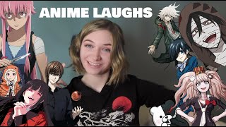 CRAZY ANIME LAUGH CHALLENGE [upl. by Aihn]