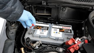 MercedesBenz  RemoveInstall Battery in 10 Minutes [upl. by Clippard]